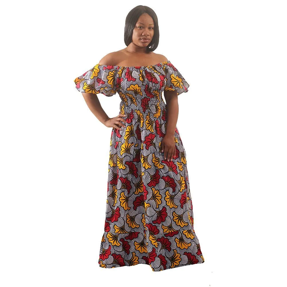 Amara African Flower Princess Dresses