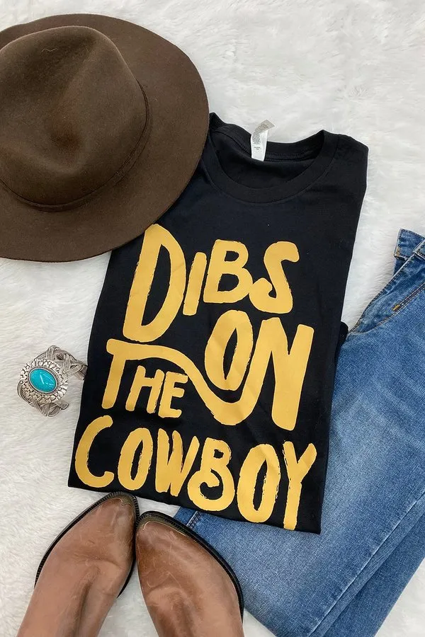 BC DIBS ON THE COWBOY- BLACK