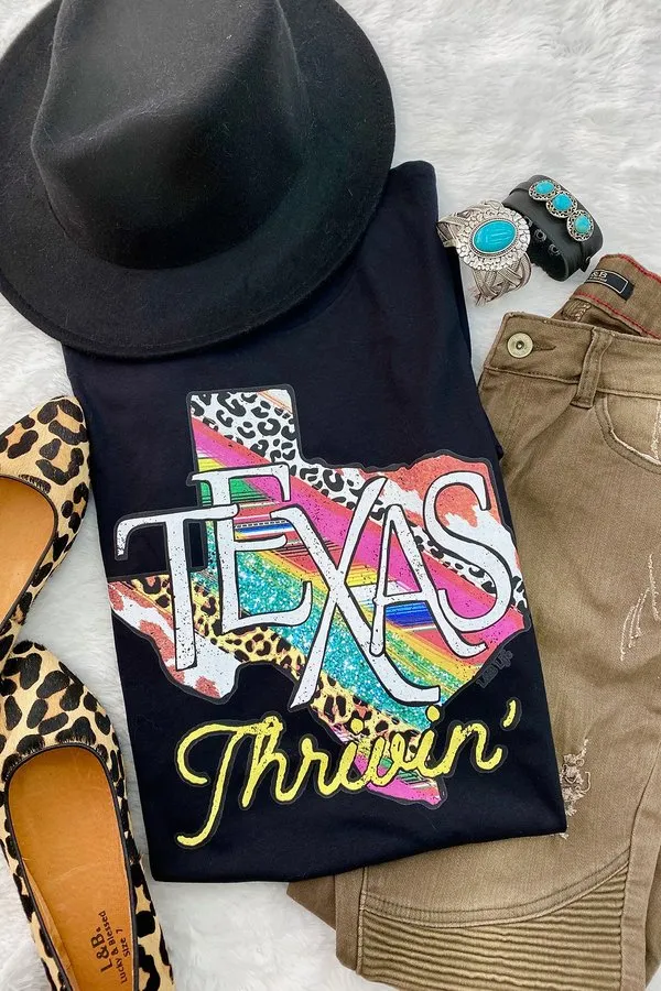 BC TEXAS THRIVIN- BLACK