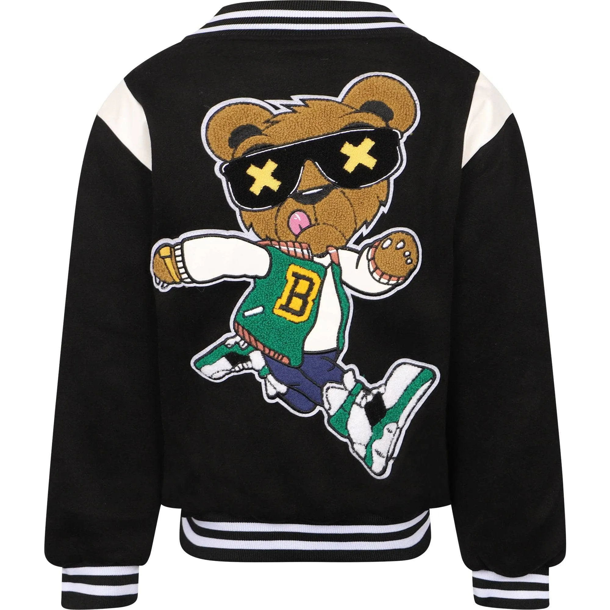 Bear Varsity Bomber Jacket