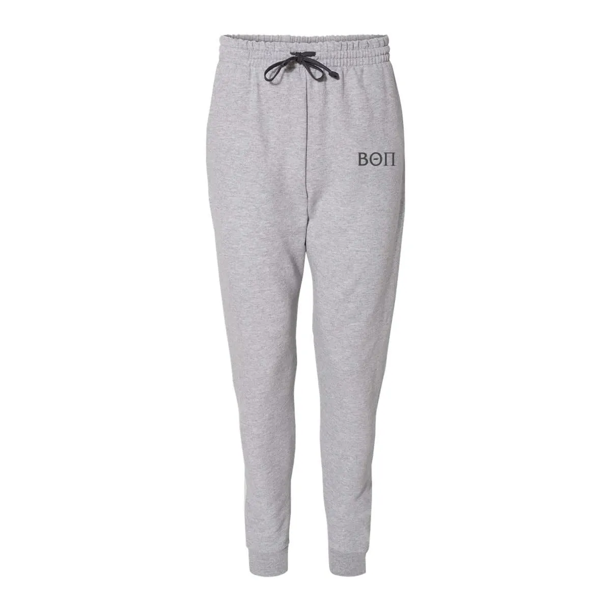 Beta Heather Grey Contrast Joggers