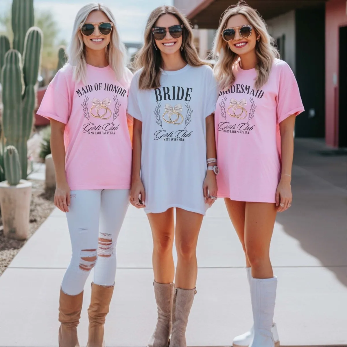 Bridal Party Girls Club Tees