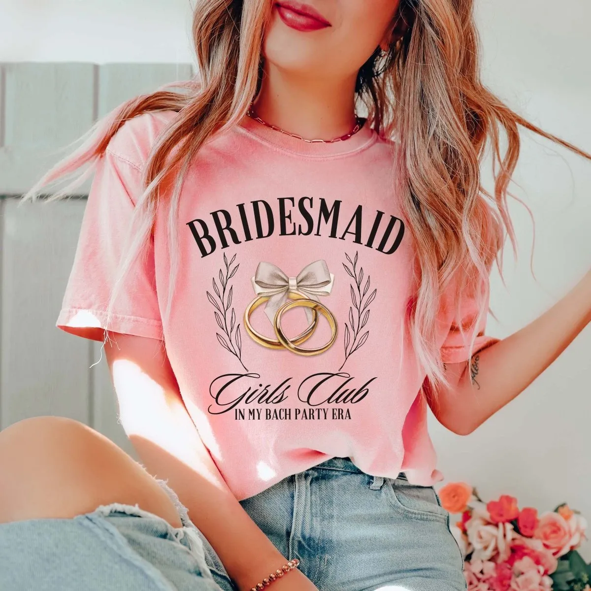 Bridal Party Girls Club Tees