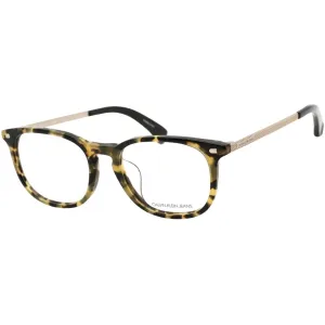 Calvin Klein Jeans Men's Eyeglasses - Full Rim Green Tortoise Frame | CKJ493AF 221