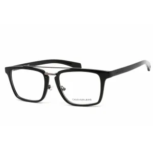 Calvin Klein Jeans Unisex Eyeglasses - Black Aviator Plastic Frame | CKJ793AF 001