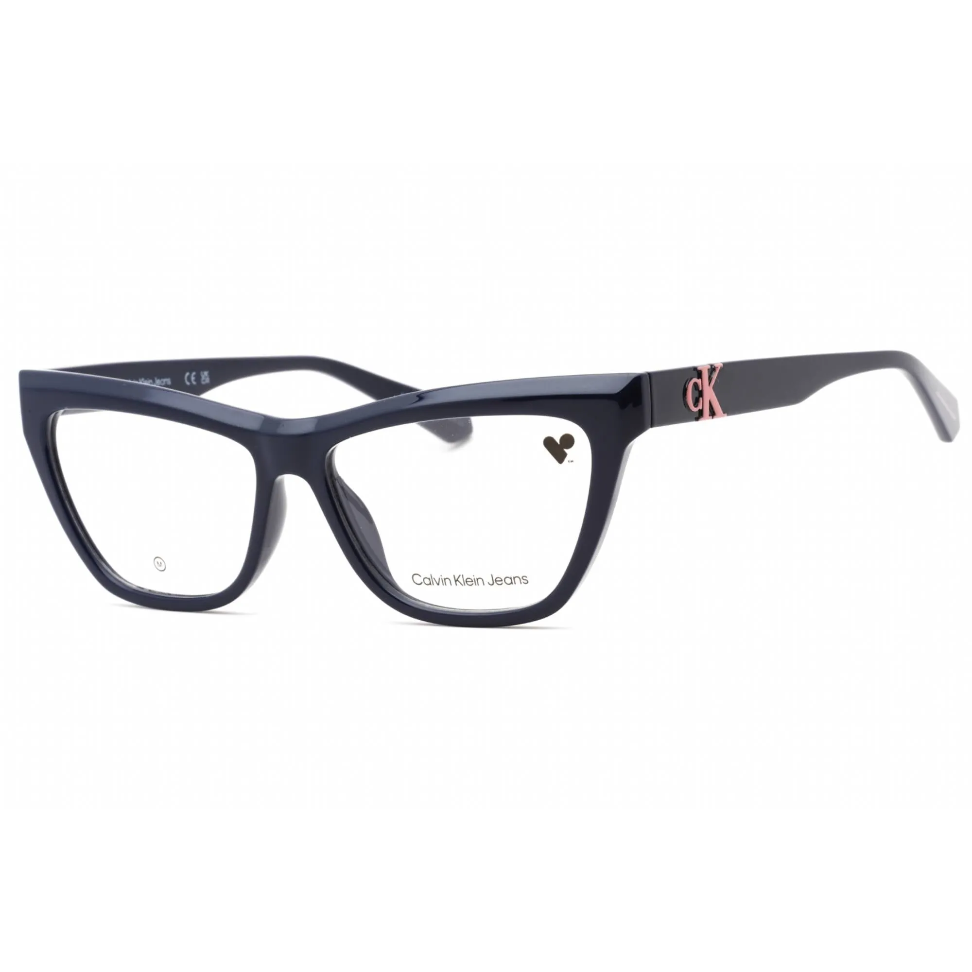 Calvin Klein Jeans Women's Eyeglasses - Blue Injected Propionate Frame | CKJ23614 400