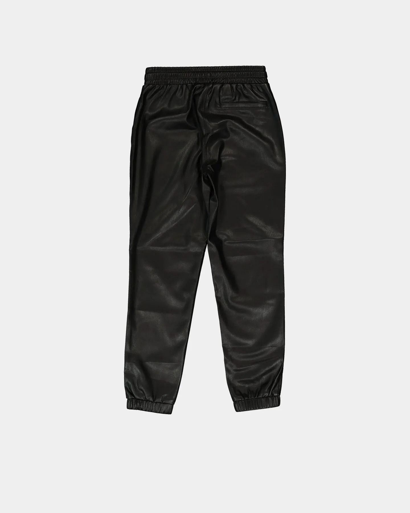 Calvin Klein Kids' Leather Pants Black