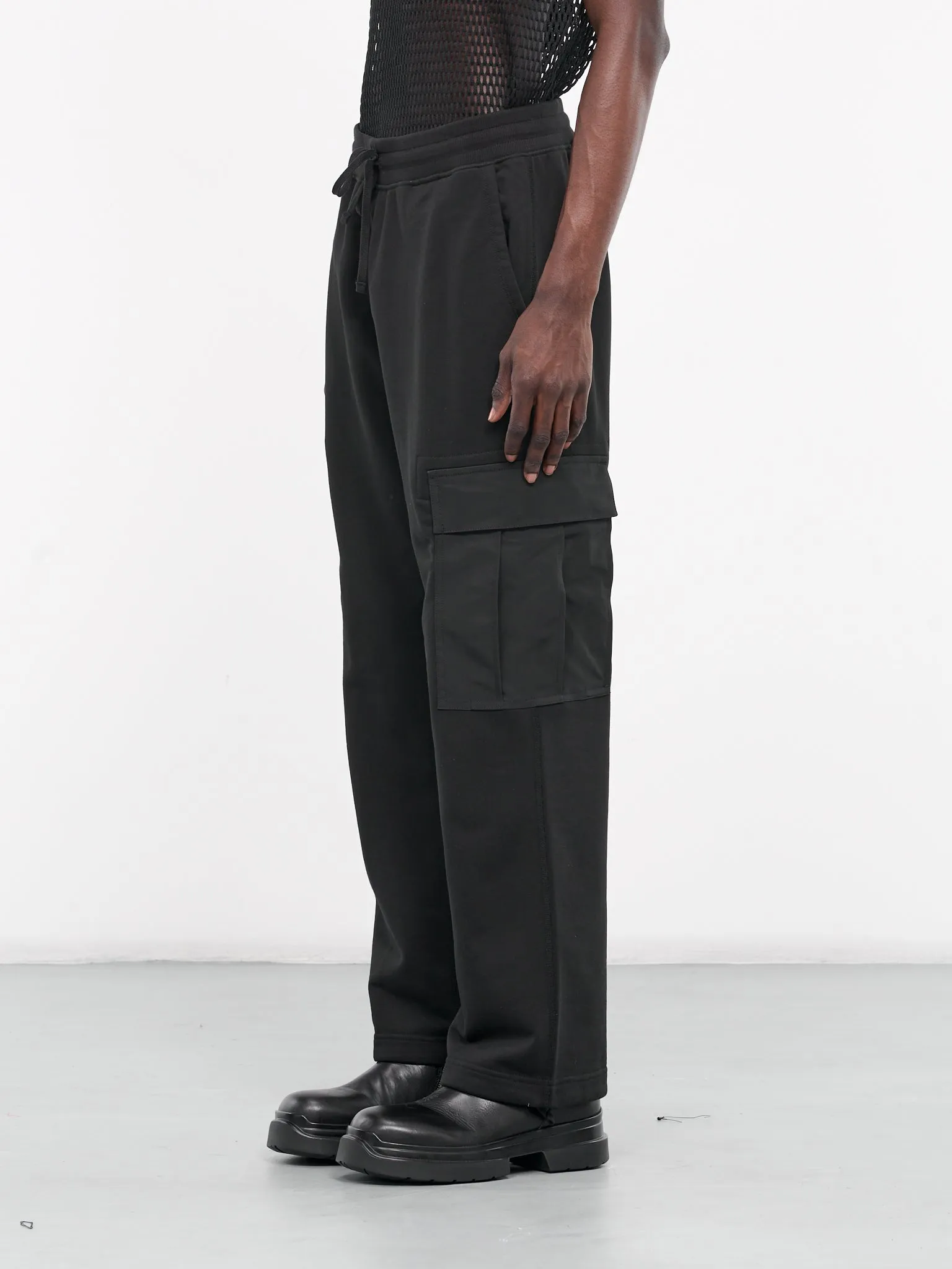 Cargo Sweatpants (WM-T907-100-BLACK)