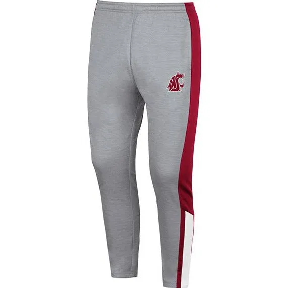 Colosseum Mens light gray WSU Jogger Pants