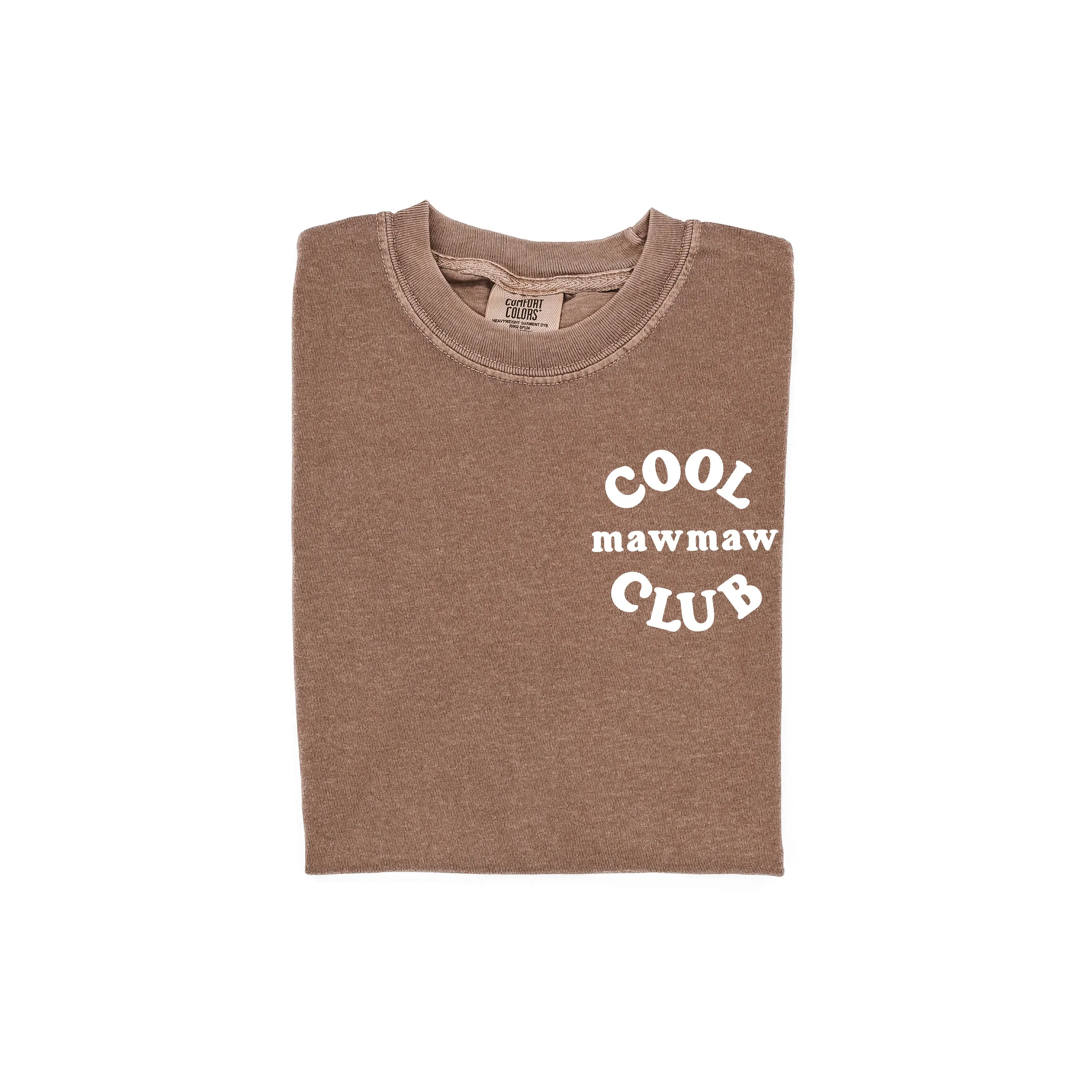 COOL Mawmaw CLUB - Pocket Design - SHORT SLEEVE COMFORT COLORS TEE