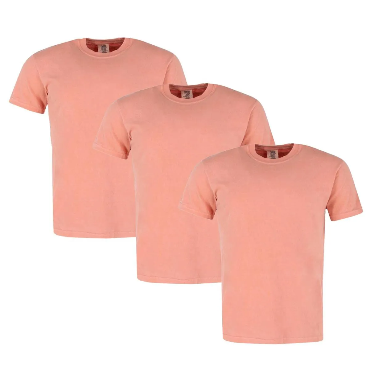 CTM® Men's Comfort Colors Dyed Short Sleeve T-Shirt (Set of 3)