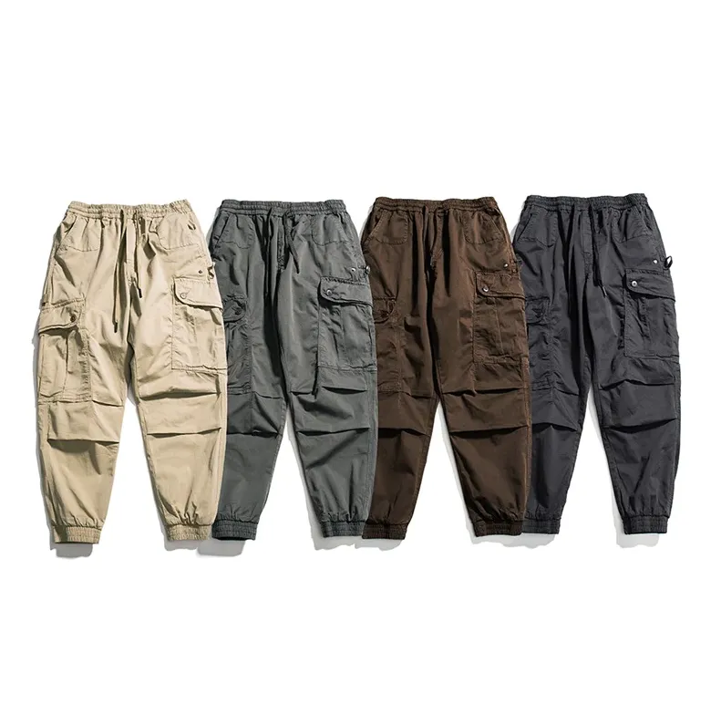 Cuffed Workwear Cargo Pants