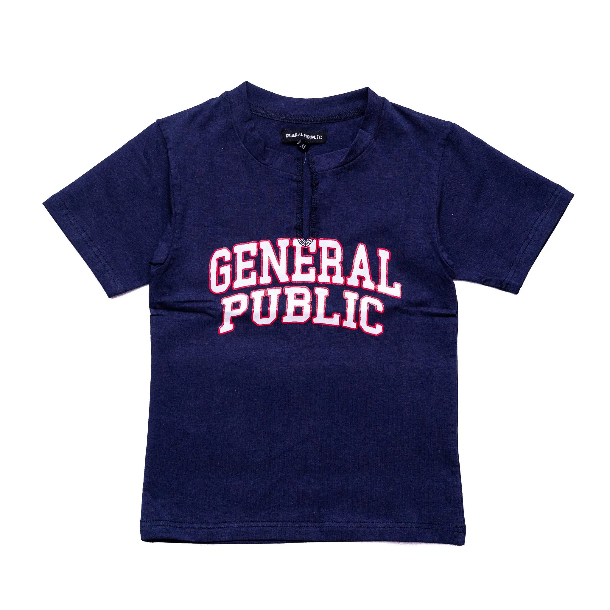 General Public Diva Slit Tee 'Navy'