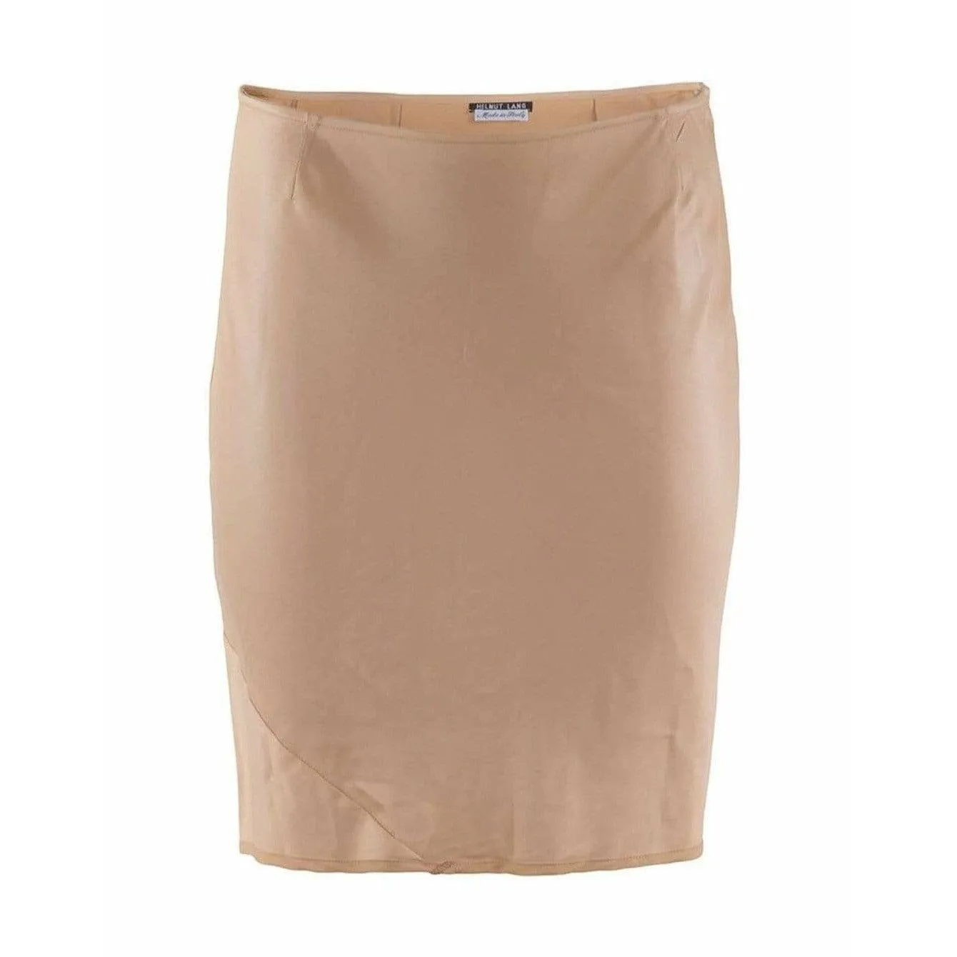 Helmut Lang Fitted Short Pencil Skirt