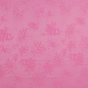 Jaquard flowers - LAURA - Petal Pink