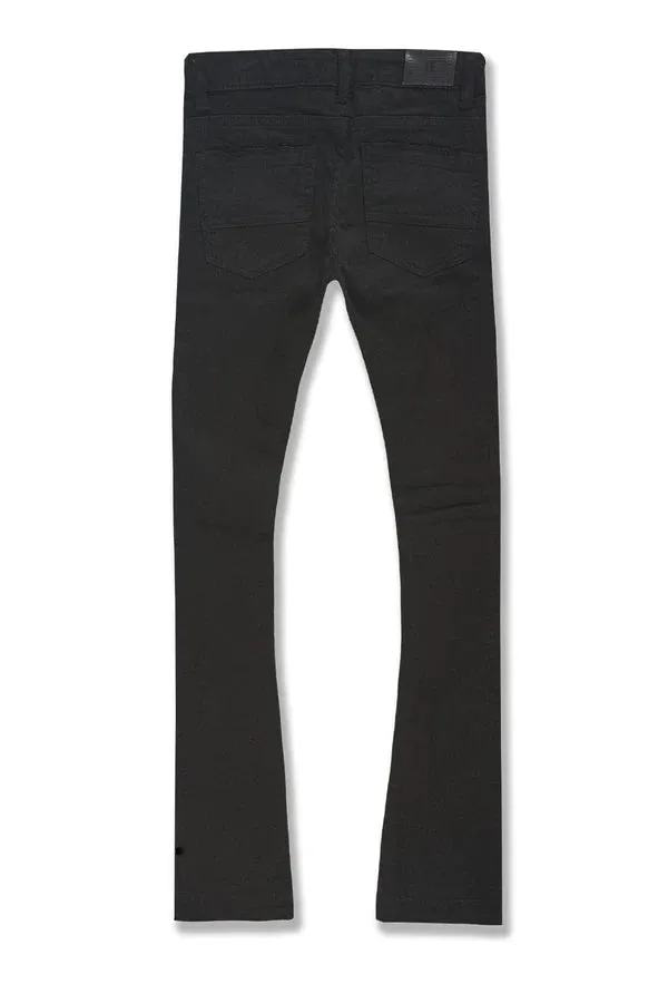 Jordan Craig KIDS STACKED SANTORINI DENIM Black