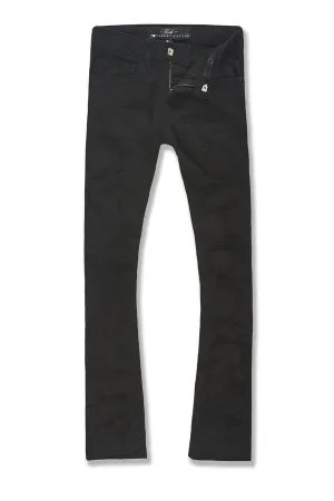 Jordan Craig KIDS STACKED SANTORINI DENIM Black