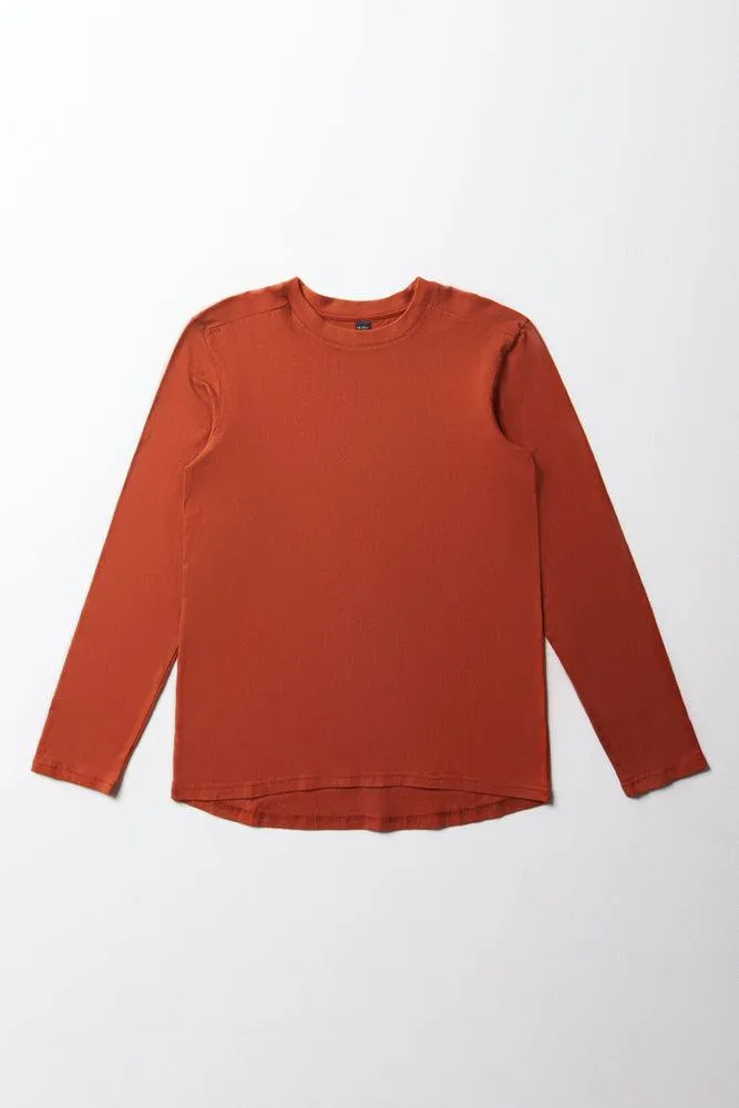 Long Sleeve T-Shirt Rust