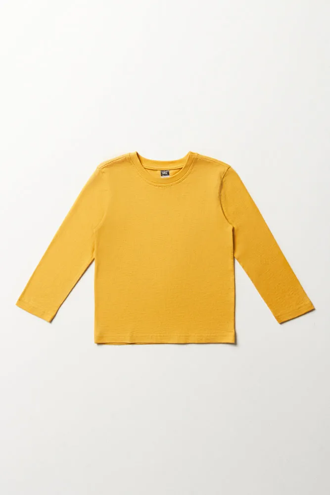 Long Sleeve T-Shirt Yellow