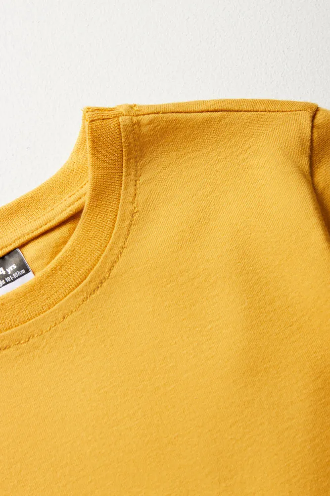 Long Sleeve T-Shirt Yellow