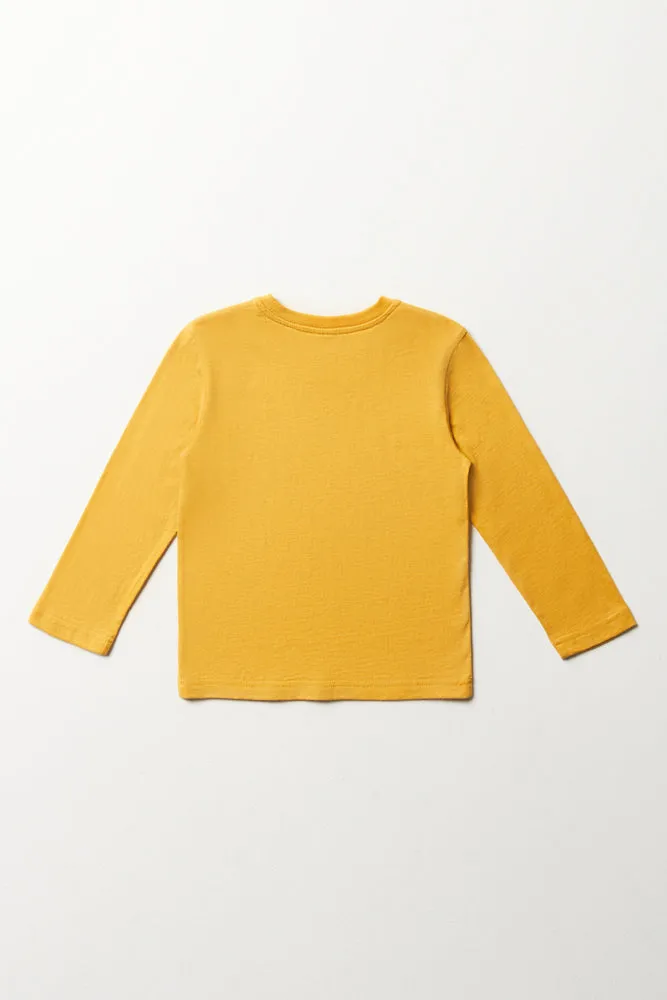 Long Sleeve T-Shirt Yellow