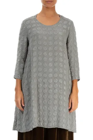 Loose Bubble Silver Sage Tunic