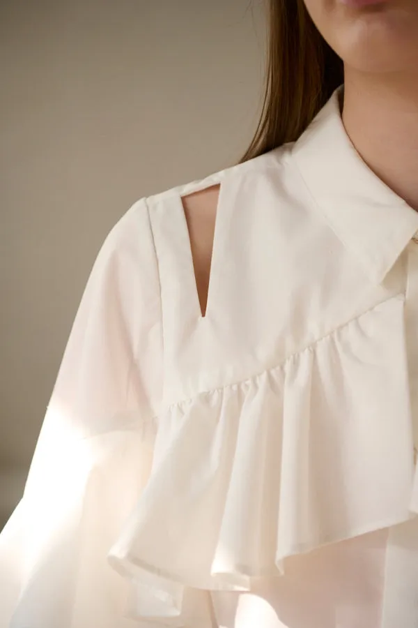 Madelina Blouses <br>   -WHT-