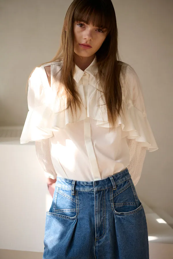 Madelina Blouses <br>   -WHT-