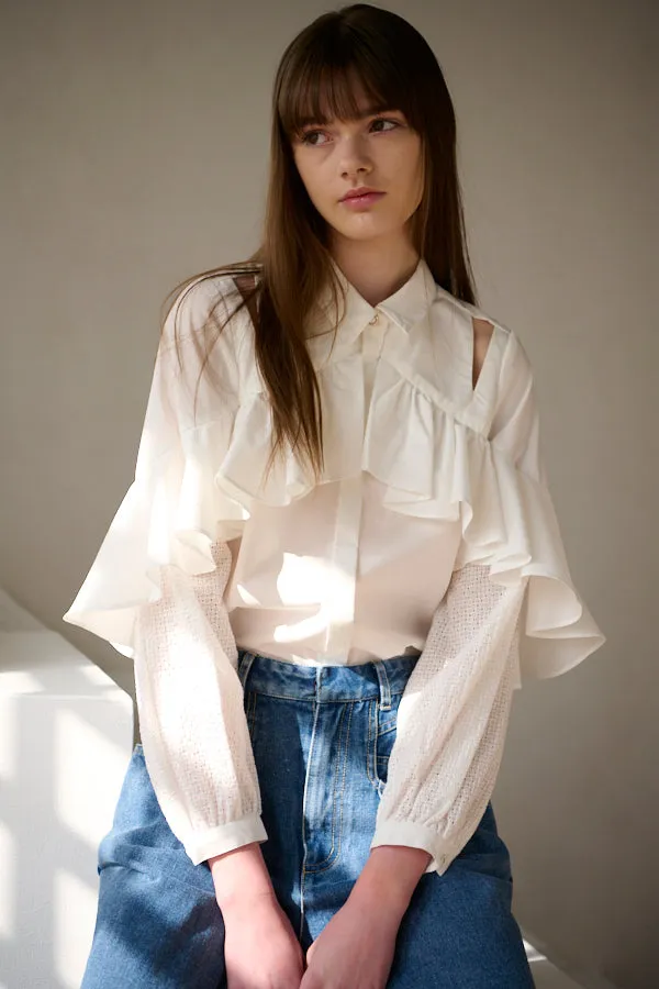 Madelina Blouses <br>   -WHT-