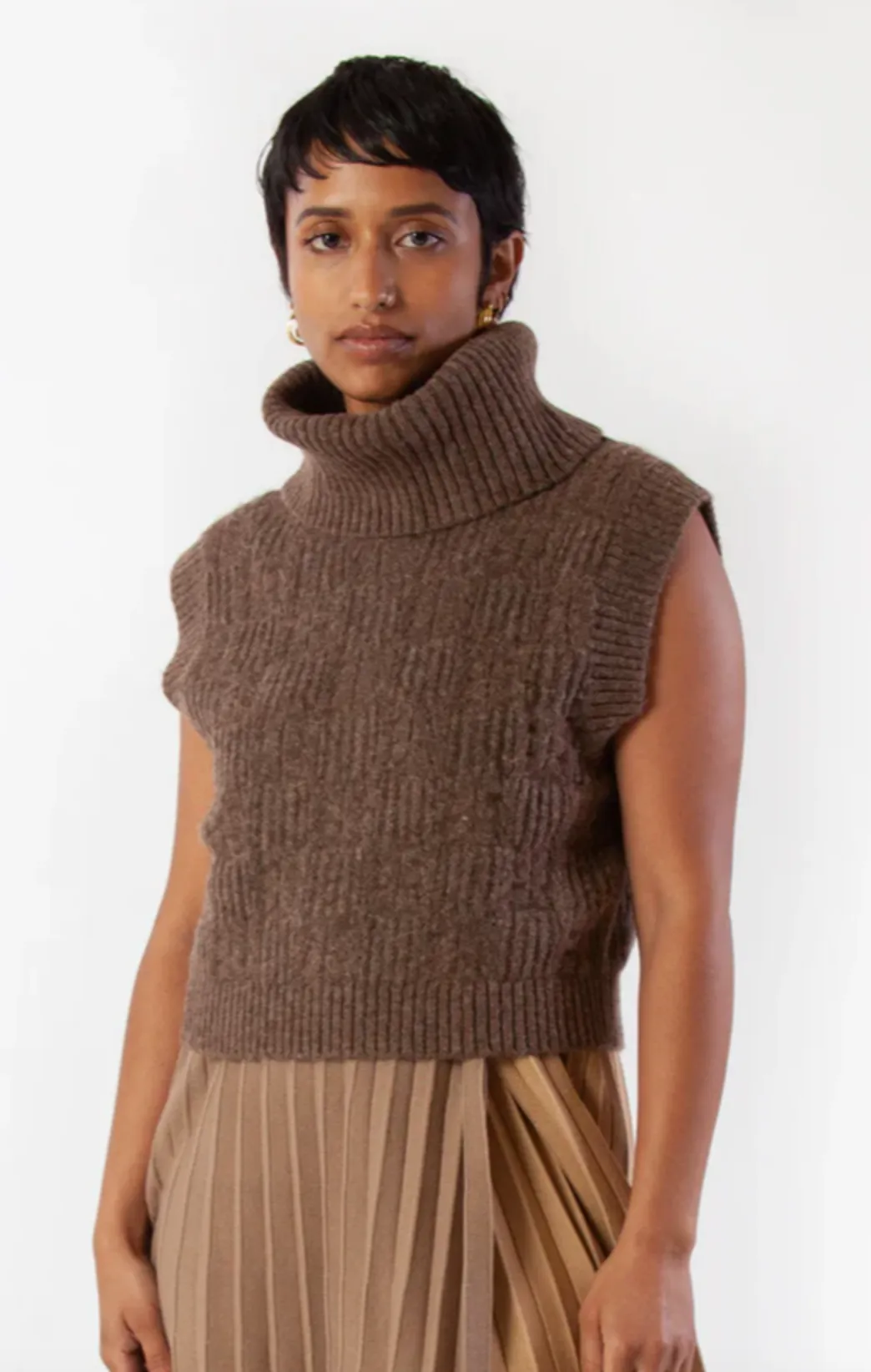 Marlene Knit Sweater Vest