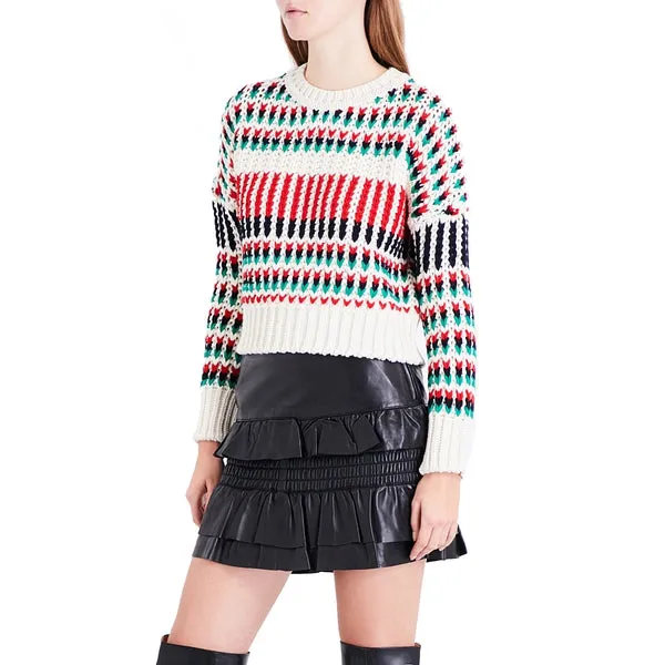 Massimo Decorative Multicolor Knit Sweater