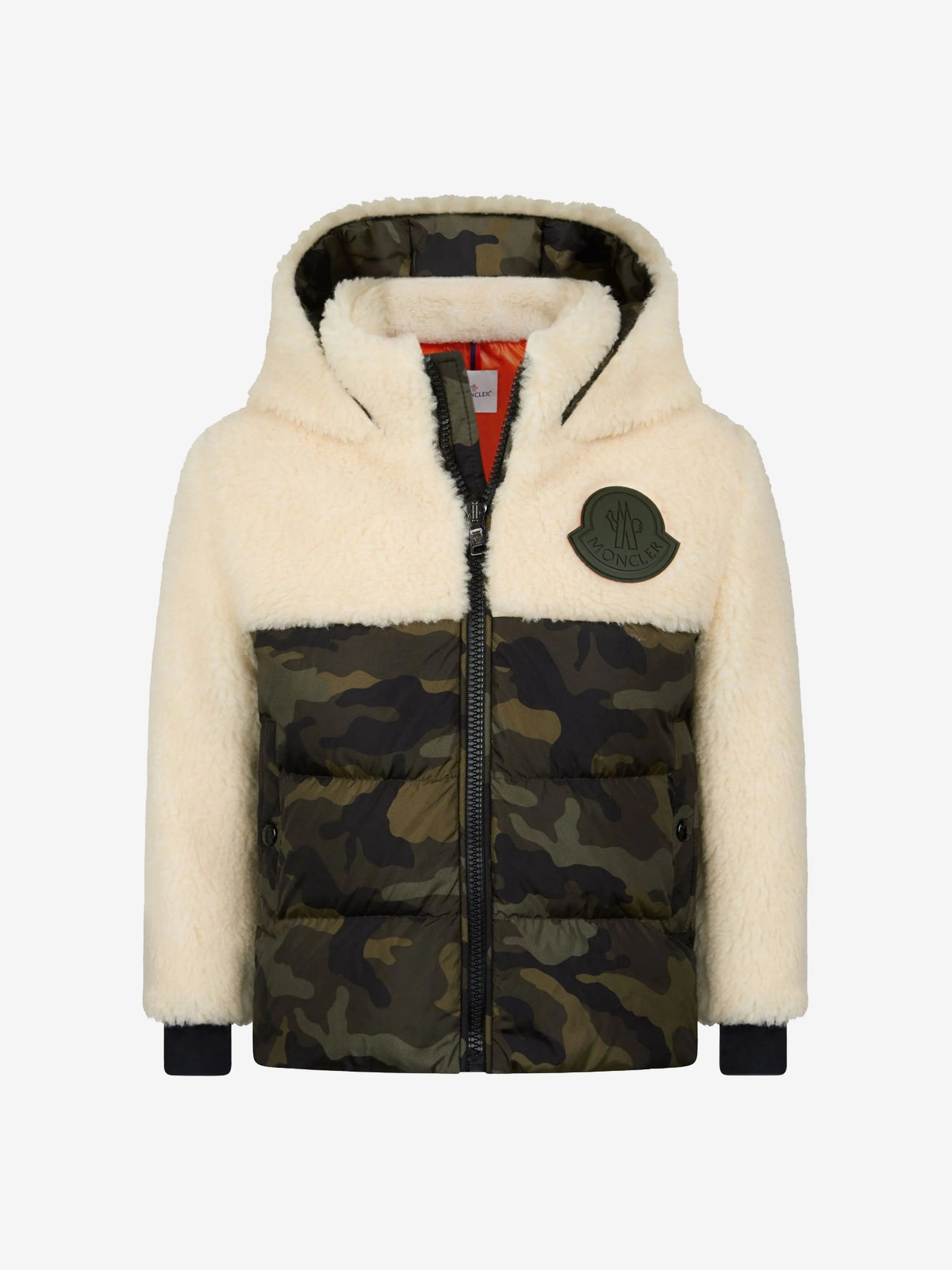 Moncler Boys Camo Jacket