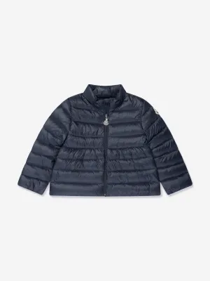 Moncler Enfant Baby Girls Down Padded Joelle Jacket in Navy