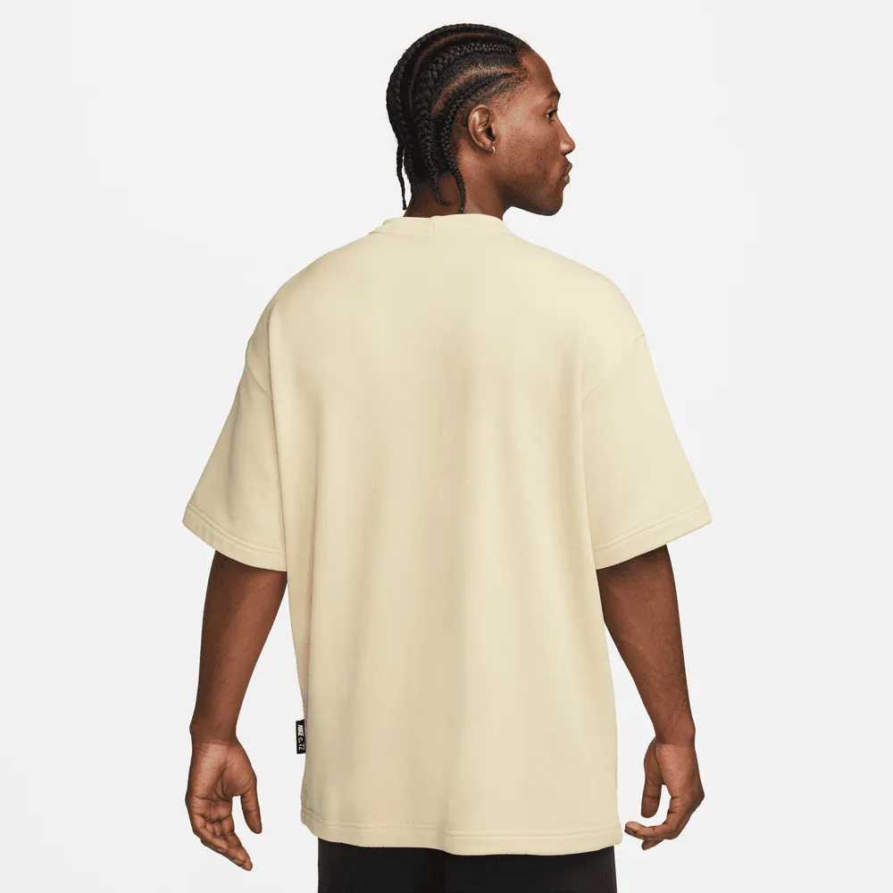 Nike Sportswear Circa Men's Gold French Terry Short-Sleeve Top