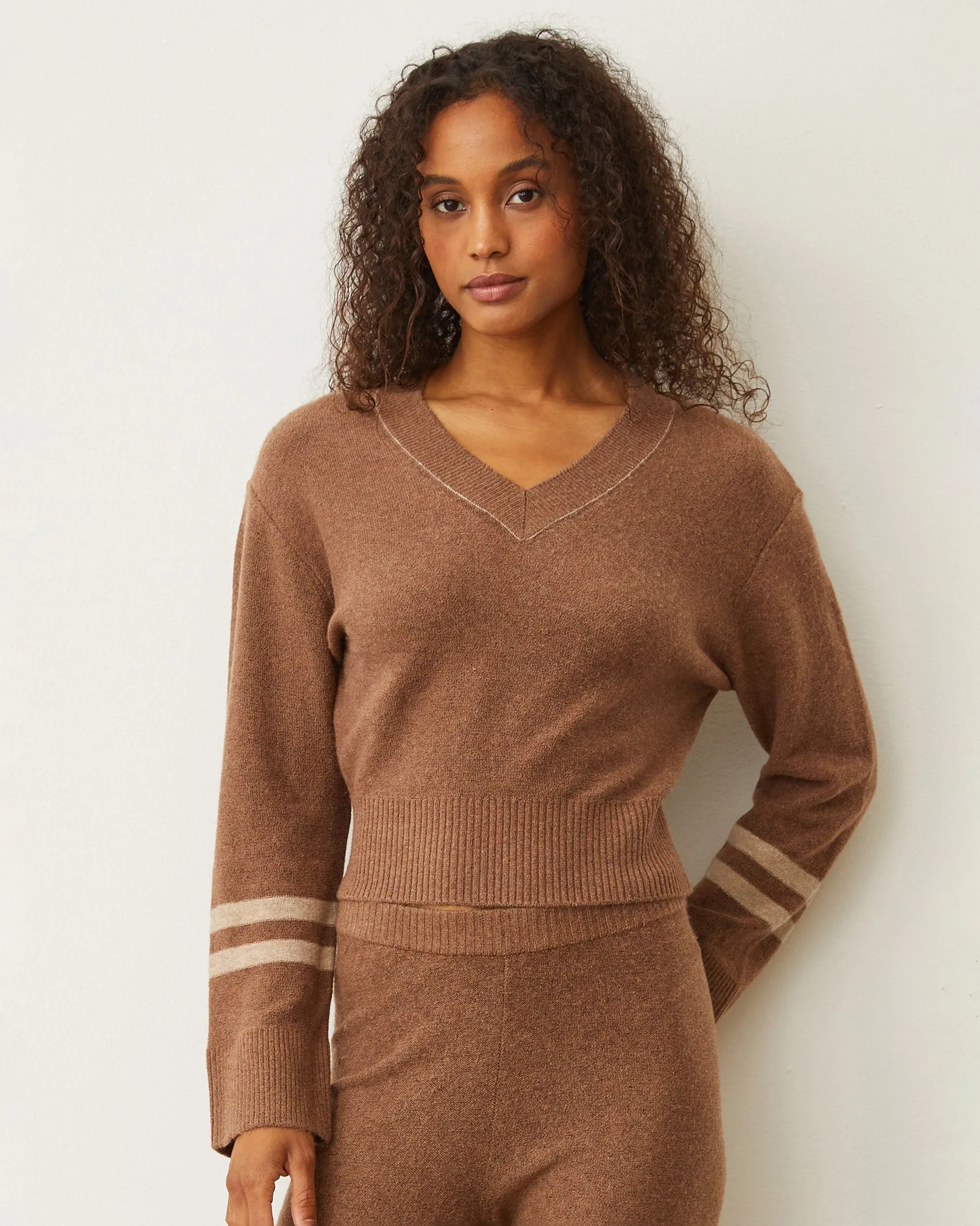 Plush Stripe Sweater