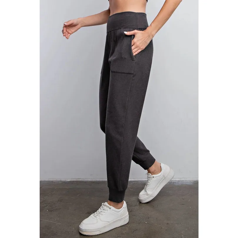 Rib Brush Joggers