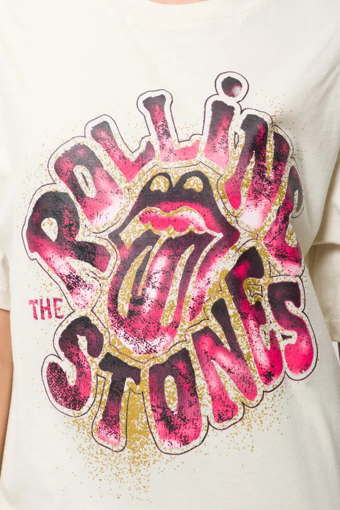 Rolling Stones Oversized T-Shirt Stone