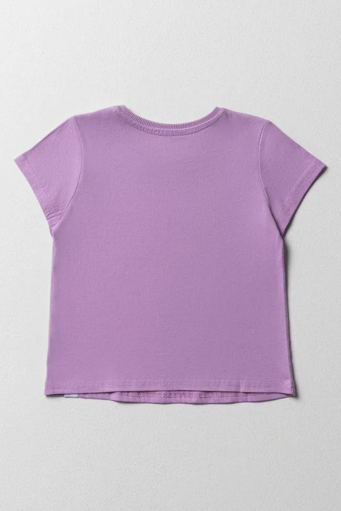 Short Sleeve T-Shirt Purple