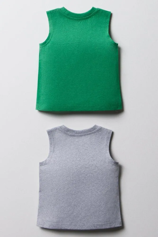 Sleeveless T-Shirt Green