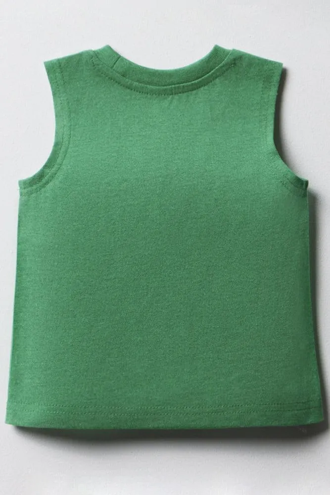 Sleeveless T-Shirt Green