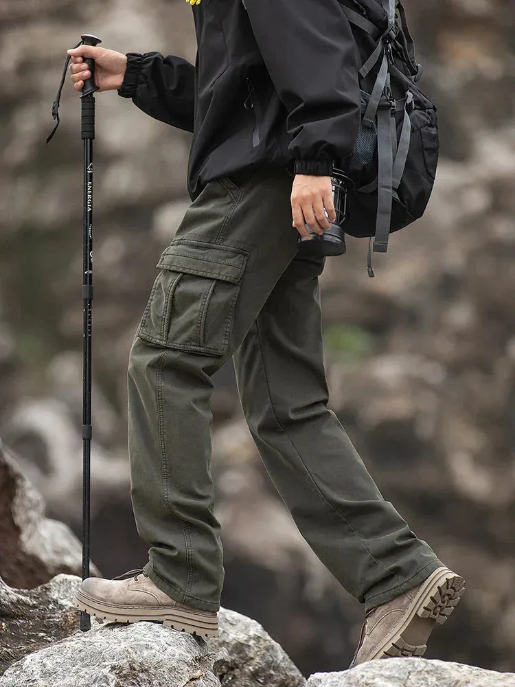 TerrainGuard Fleece-Lined Cargo Pants