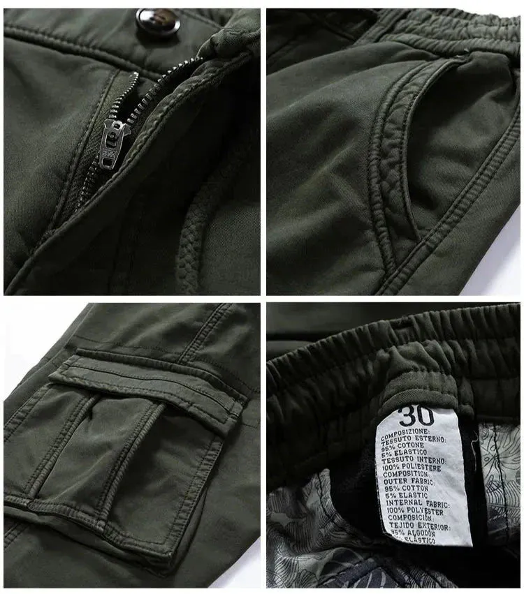 TerrainGuard Fleece-Lined Cargo Pants