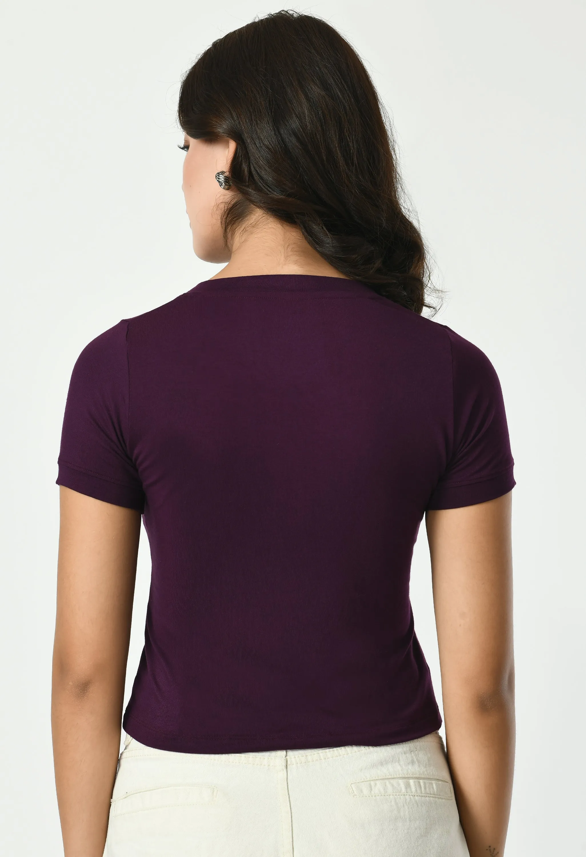 V- Neck T-Shirt  #6002