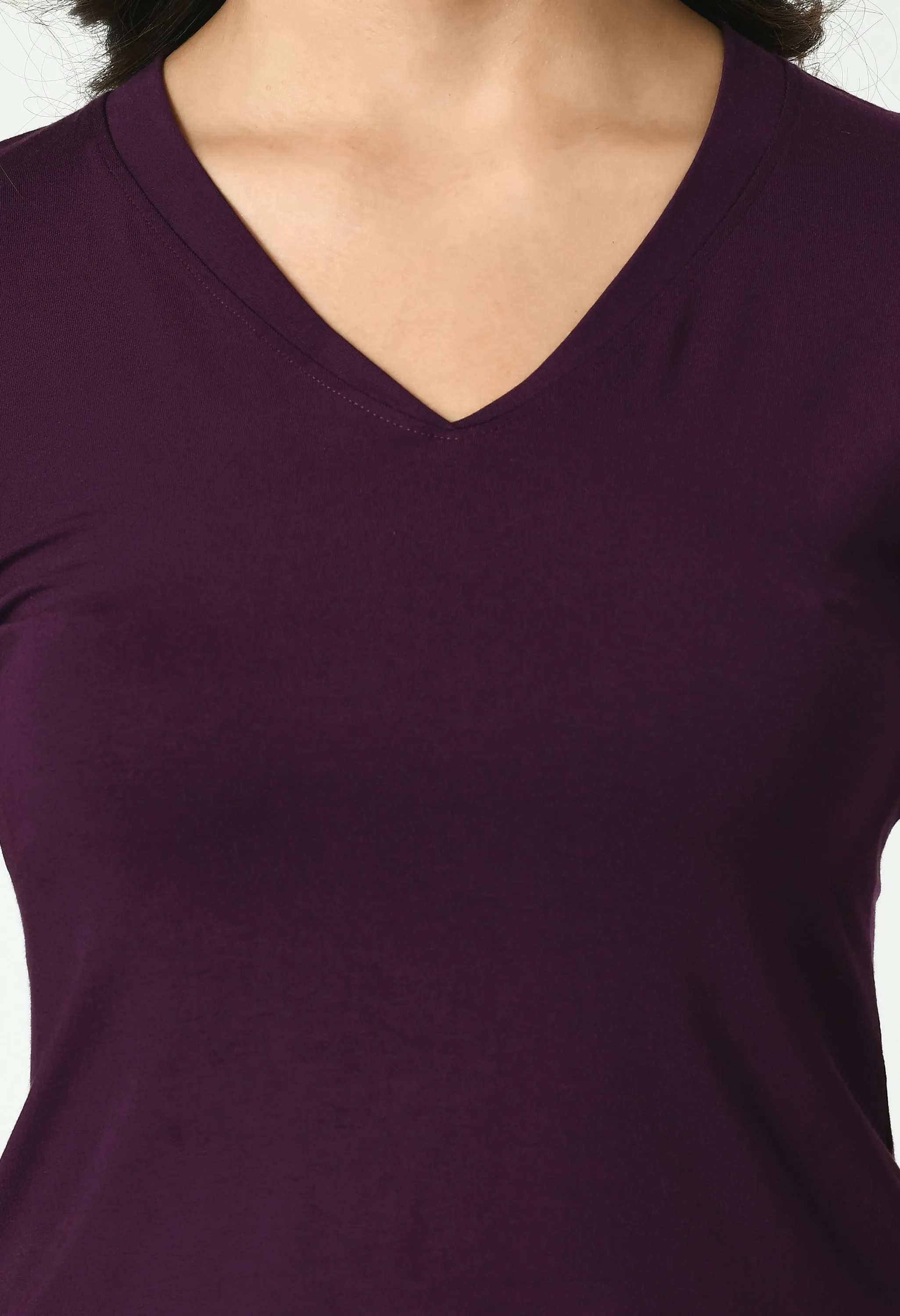 V- Neck T-Shirt  #6002