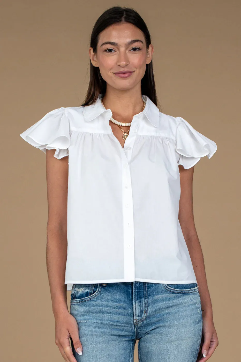 Val Top (Solid White)