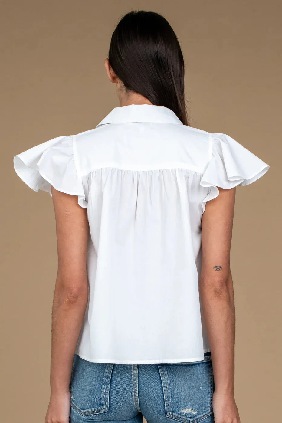 Val Top (Solid White)