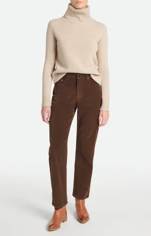 VANESSA BRUNO - Timael Pant - Ebene Corduroy