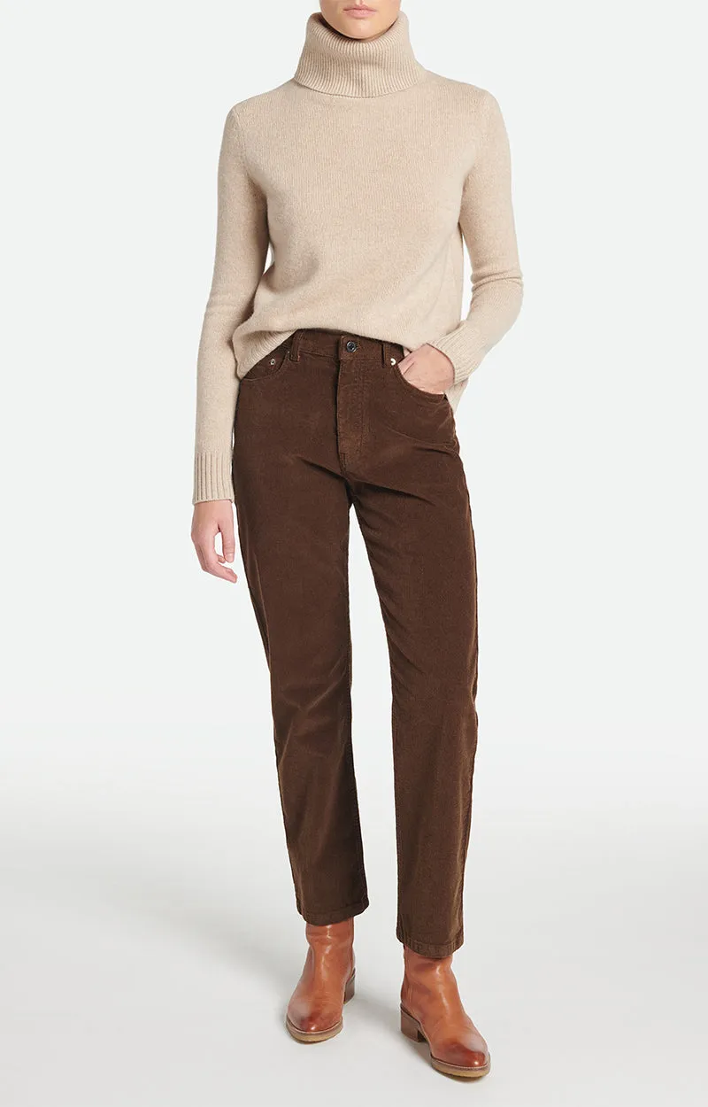 VANESSA BRUNO - Timael Pant - Ebene Corduroy